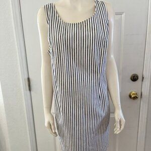 Tickets California Plus-Size Vintage 80's-90's Pin-Striped Summer Dress Sz 20